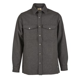 Fjällräven Singi Wool Overshirt M Men’s Shirts Grey Main Front 74514