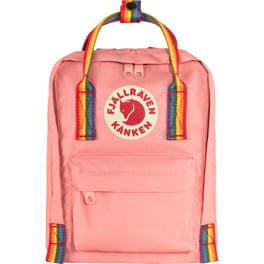 Fjällräven Kånken Rainbow Mini Unisex Kånken bags Pink Main Front 49690
