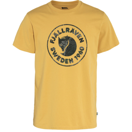 Fjällräven Kånken Art T-shirt M Men’s T-shirts & tank tops Yellow Main Front 59375