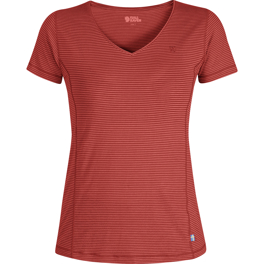 Fjällräven Abisko Cool T-shirt W Women’s T-shirts & tank tops Pink Main Front 15227