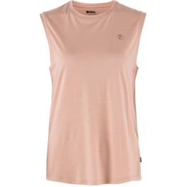 Fjällräven Abisko Wool Tank Top W Women’s T-shirts & tank tops Pink Main Front 73975